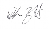 Will Blunt Signature