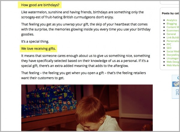 Introducing yourself on a blog